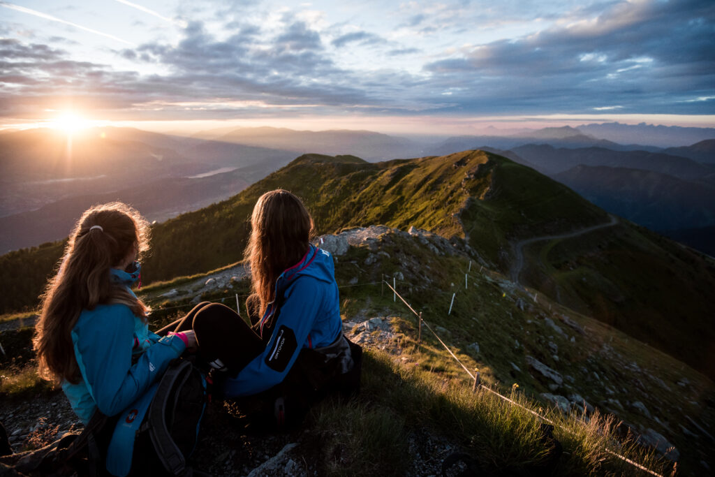 Wandern am Sportberg Goldeck